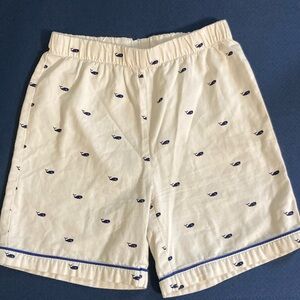 Girls size 12 nautical whale shorts